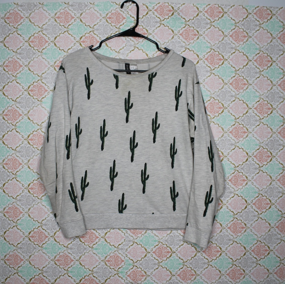 H&M Cactus Sweater